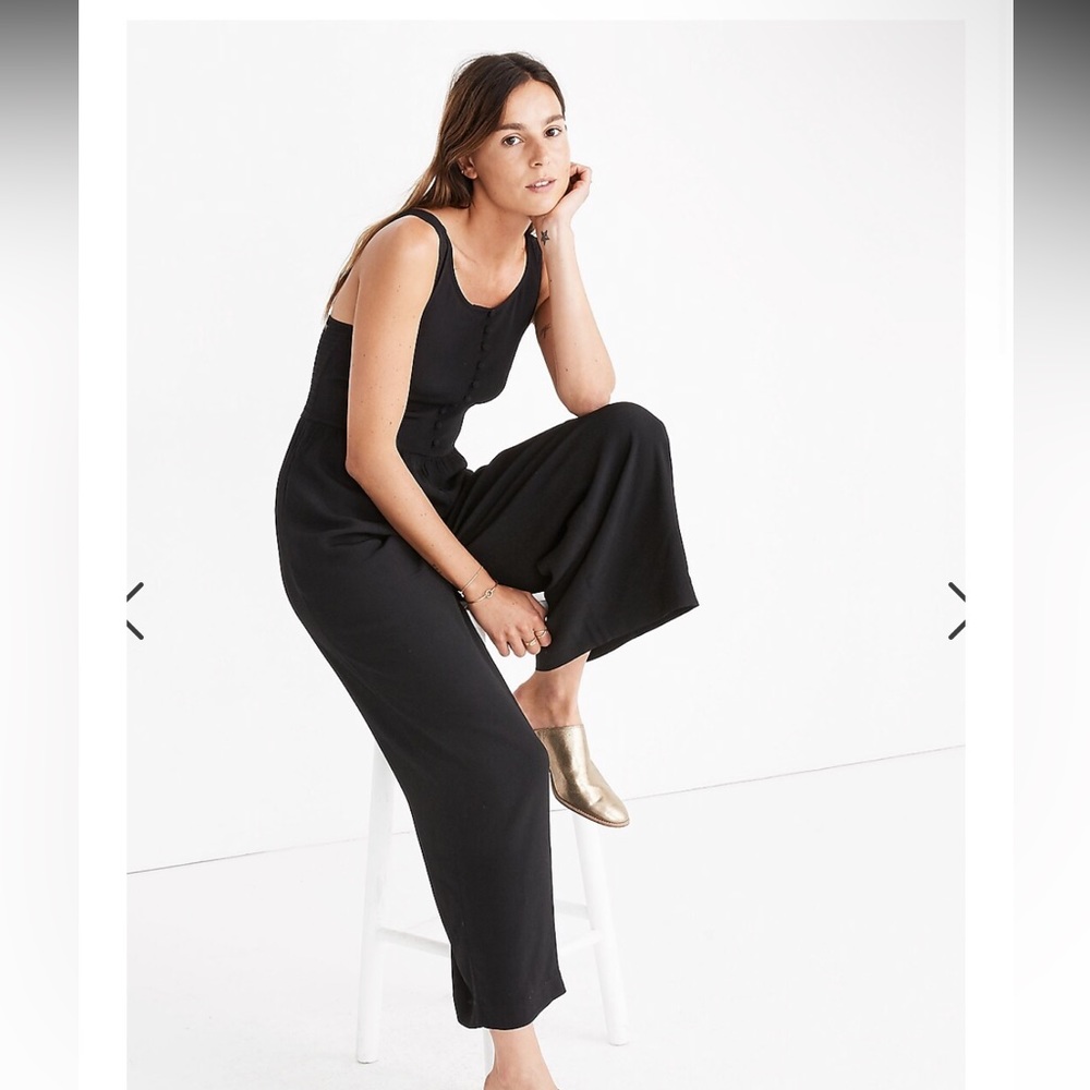 Madewell cropped jumpsuit size 12